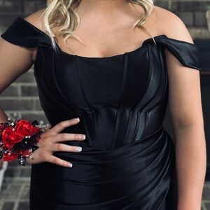 COPY - Sherri Hill Black formal dress